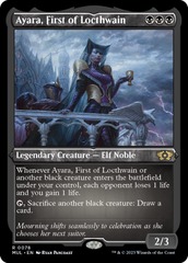 Ayara, First of Locthwain (078) - Foil Etched